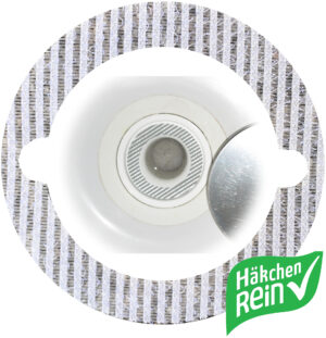 Haarfänger für moderne Duschen mit kleinem Ventildeckel (6 cm) | 10 Stück | Viega, AlcaPlast, uvm.